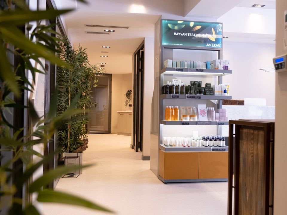 The calm interior of Laraib Health Clinic